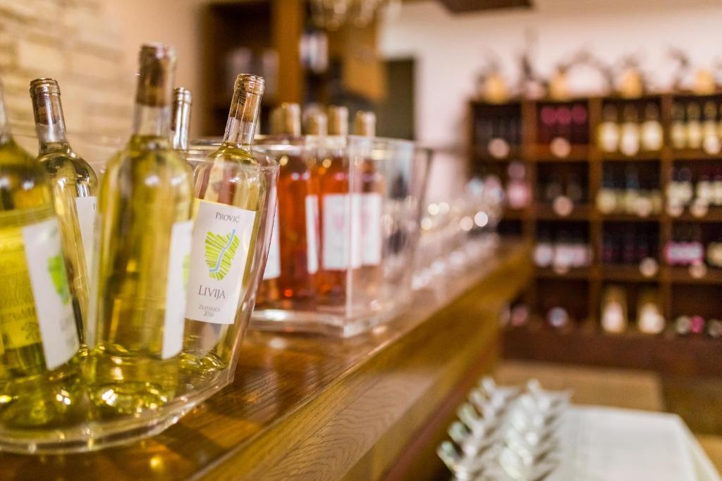 Nápoje v ubytování Hotel Merlot