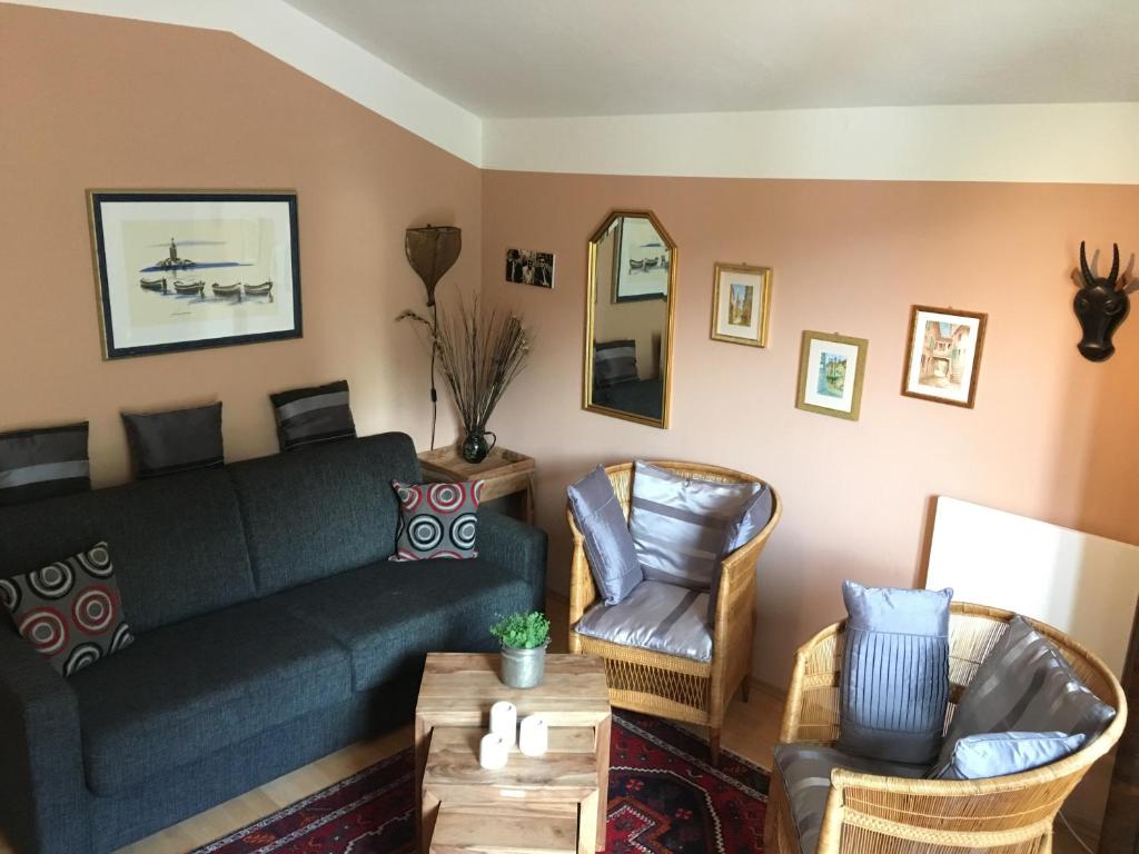 Posedenie v ubytovaní Seegarten Appartements