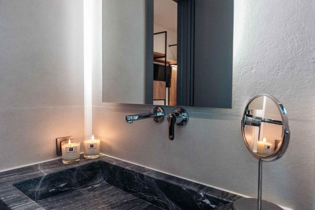 Un baño de Sandom