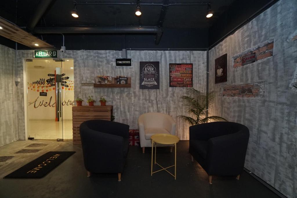 Posezení v ubytování Bloommaze Boutique Hotel Puchong