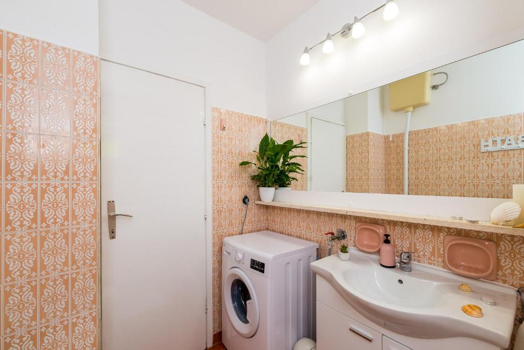 Kúpeľňa v ubytovaní Apartment Valonija