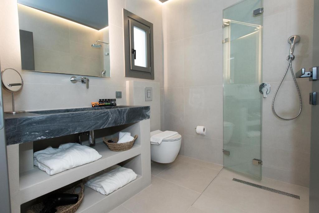 Un baño de Sandom