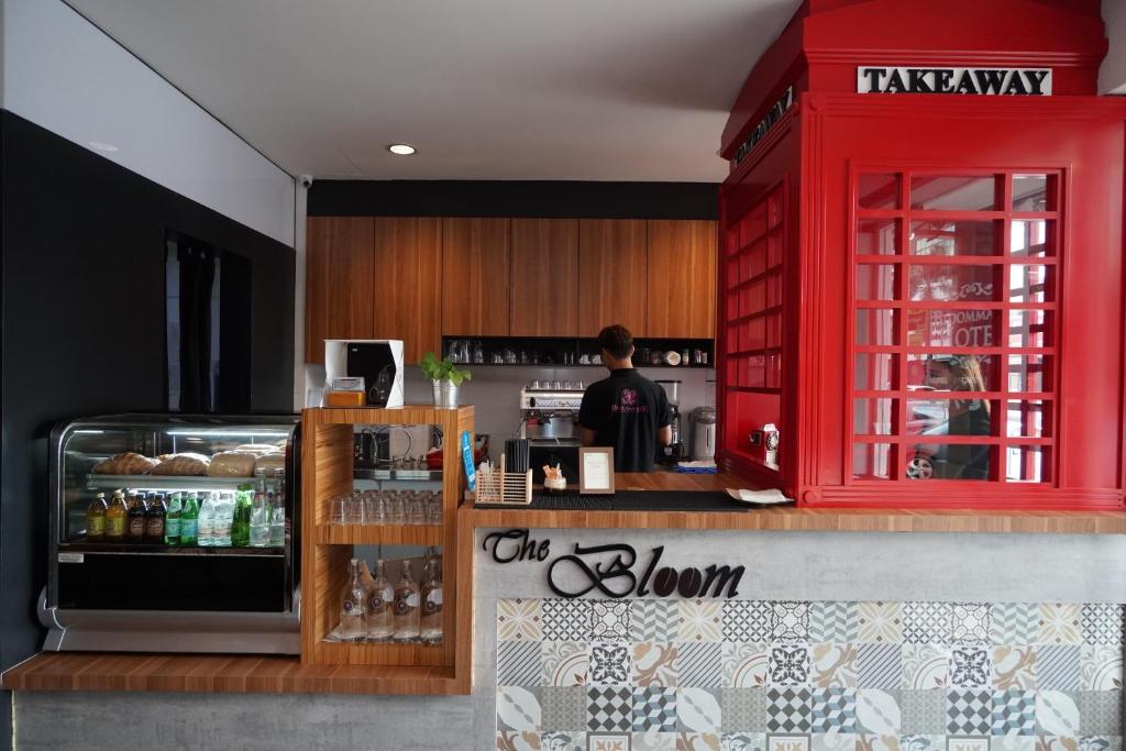 Lounge nebo bar v ubytování Bloommaze Boutique Hotel Puchong