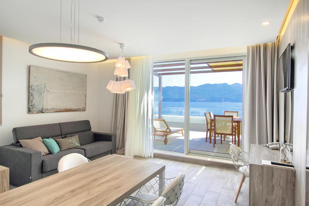 Posezení v ubytování Kalamota Beach House