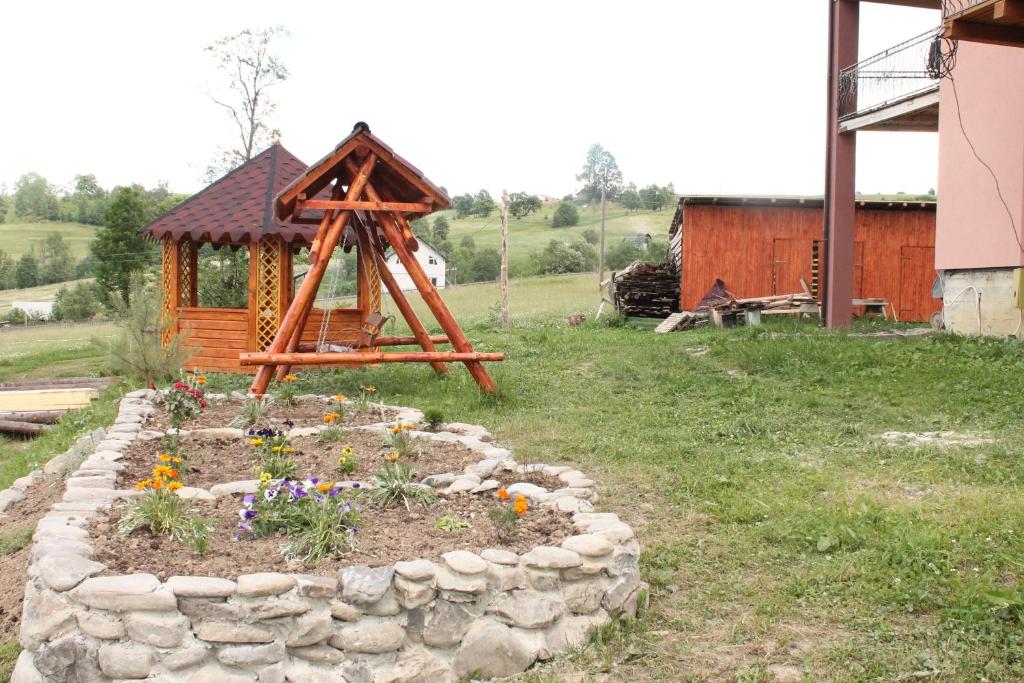 Zahrada ubytování Дзвін Карпат