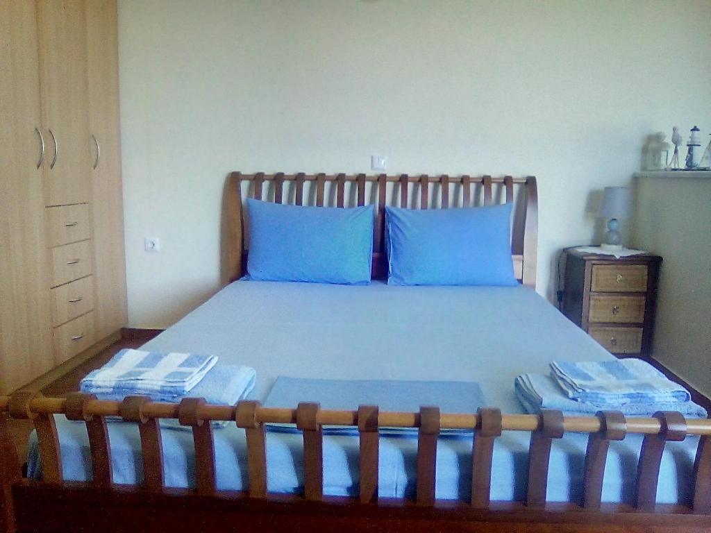 Postel nebo postele na pokoji v ubytování Kalivakia View