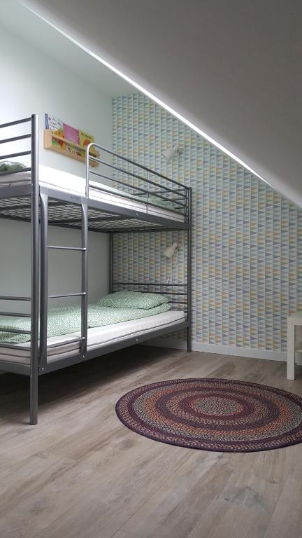 Posteľ alebo postele v izbe v ubytovaní Apartament Homole A6