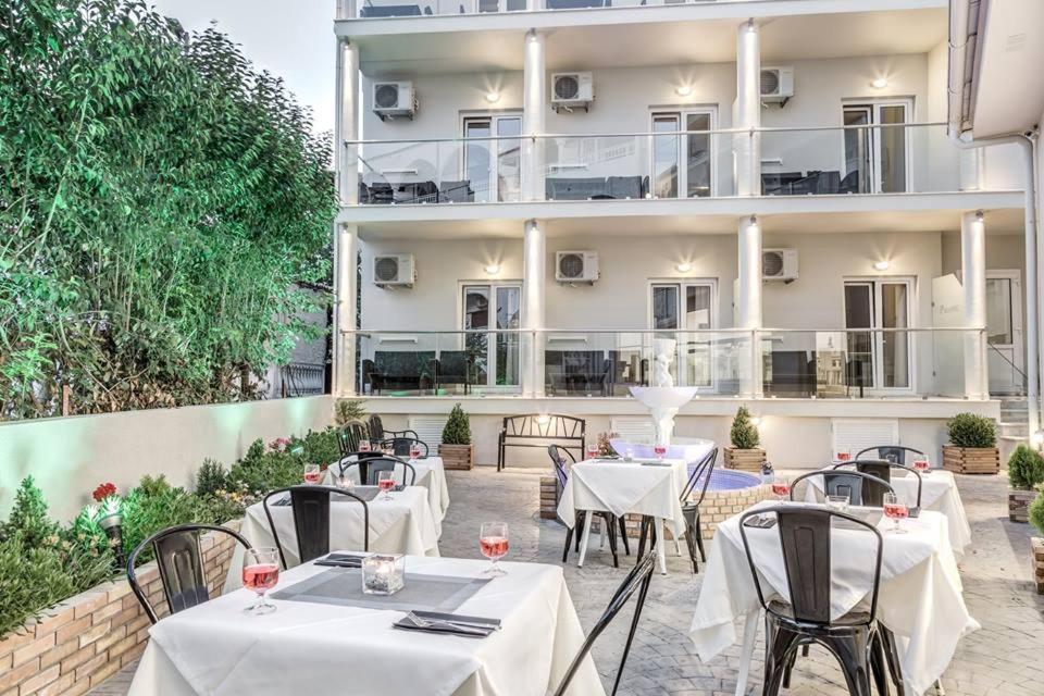 Balkón nebo terasa v ubytování Palotel Design Gouvia