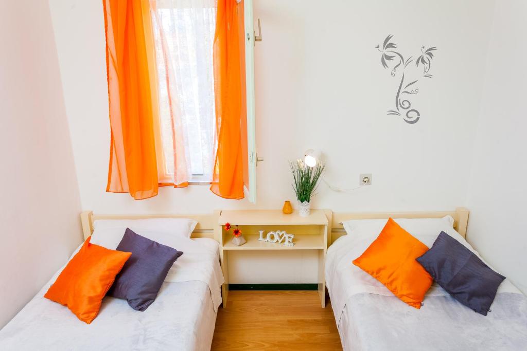 Postel nebo postele na pokoji v ubytování Holiday home Marija