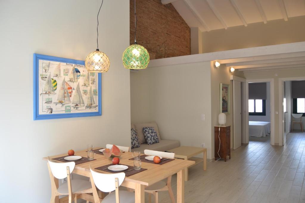 Posedenie v ubytovaní Apartamento Trempat