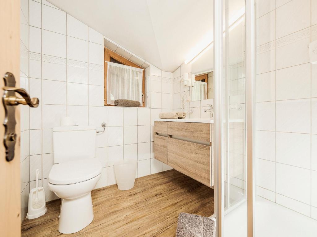 Kúpeľňa v ubytovaní Gästehaus Oblasser