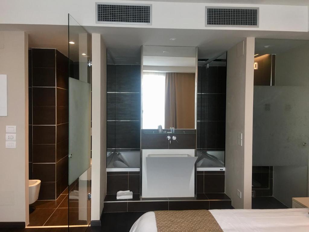 Kúpeľňa v ubytovaní Hotel Datini