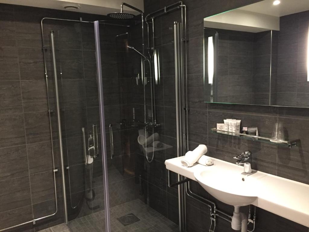 Ванная комната в Hotel Bügelhof