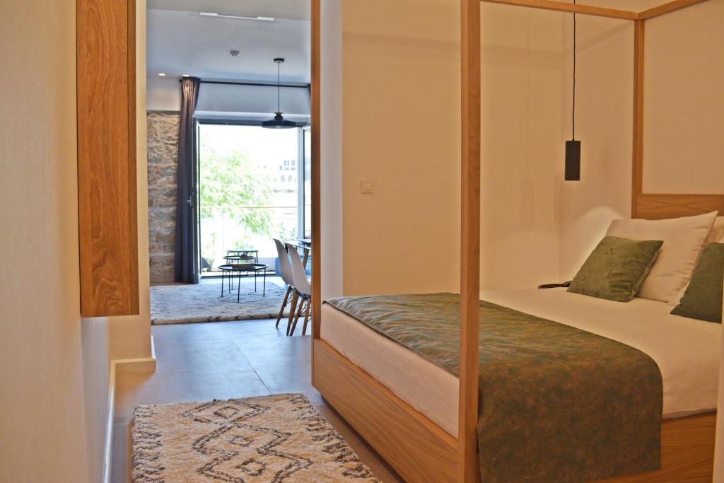 Postel nebo postele na pokoji v ubytování Hotel Korsal