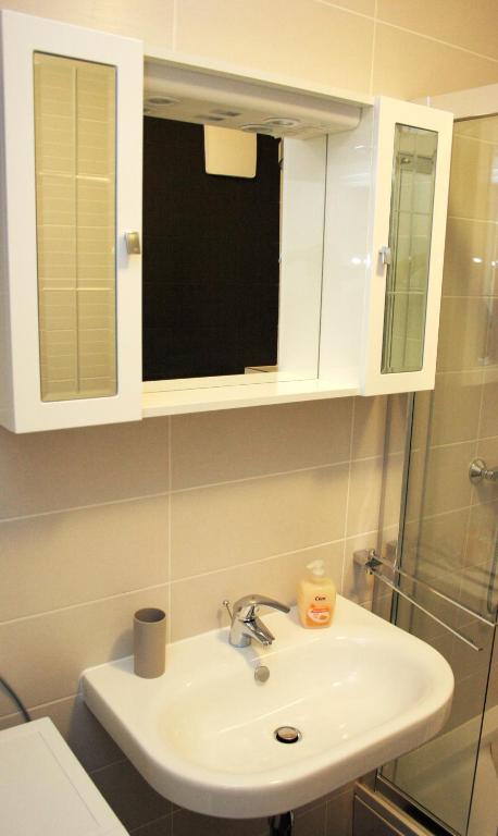 Koupelna v ubytování Apartment MEL II