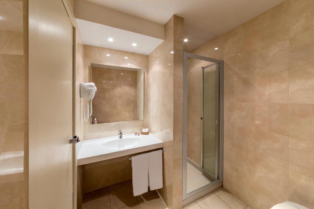Koupelna v ubytování Living Hotel Milano