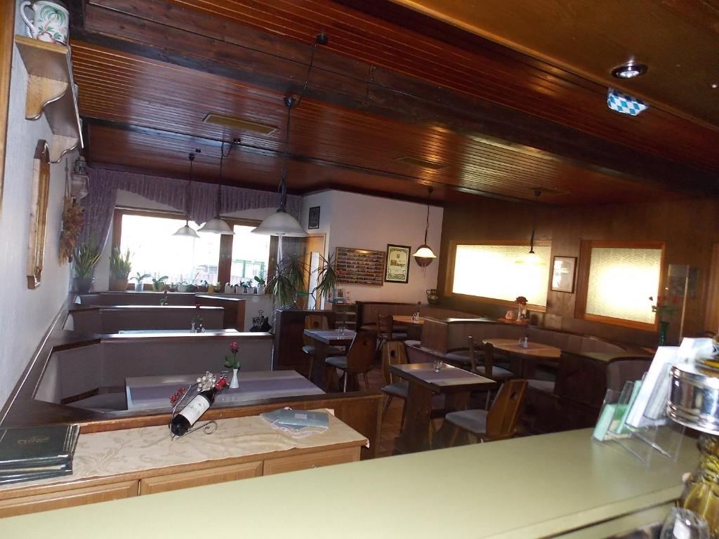 Restaurace v ubytování Gasthof Rhönperle
