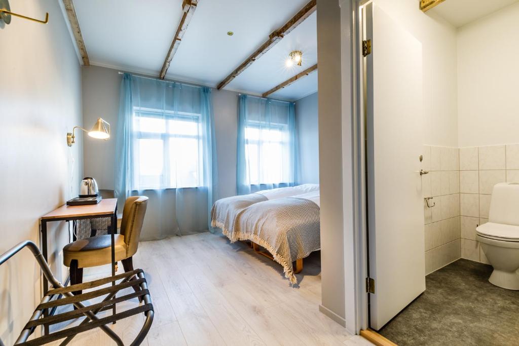 Koupelna v ubytování Englendingavík Homestay