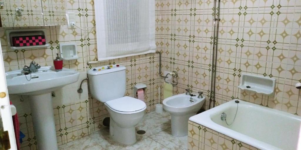 Kúpeľňa v ubytovaní Casa Cuche
