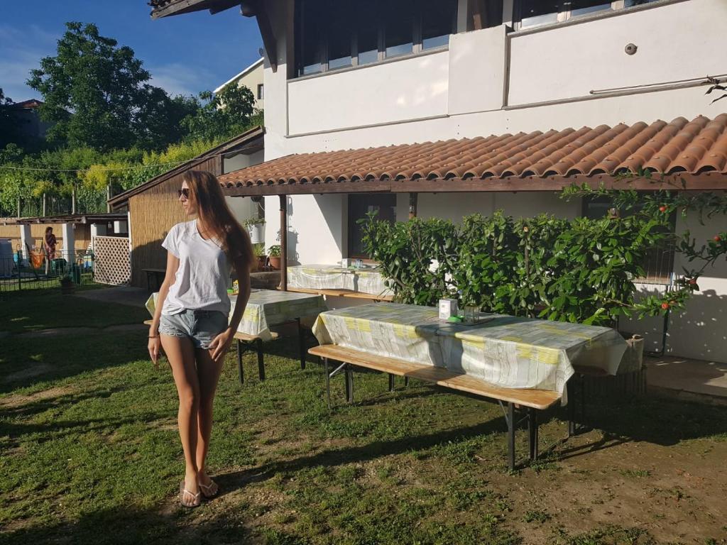 Vonkajšia záhrada v ubytovaní La Terrazza