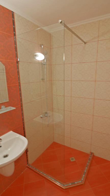 Koupelna v ubytování Central West Hotel
