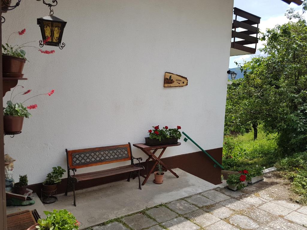 Zahrada ubytování Apartment Eden Bled