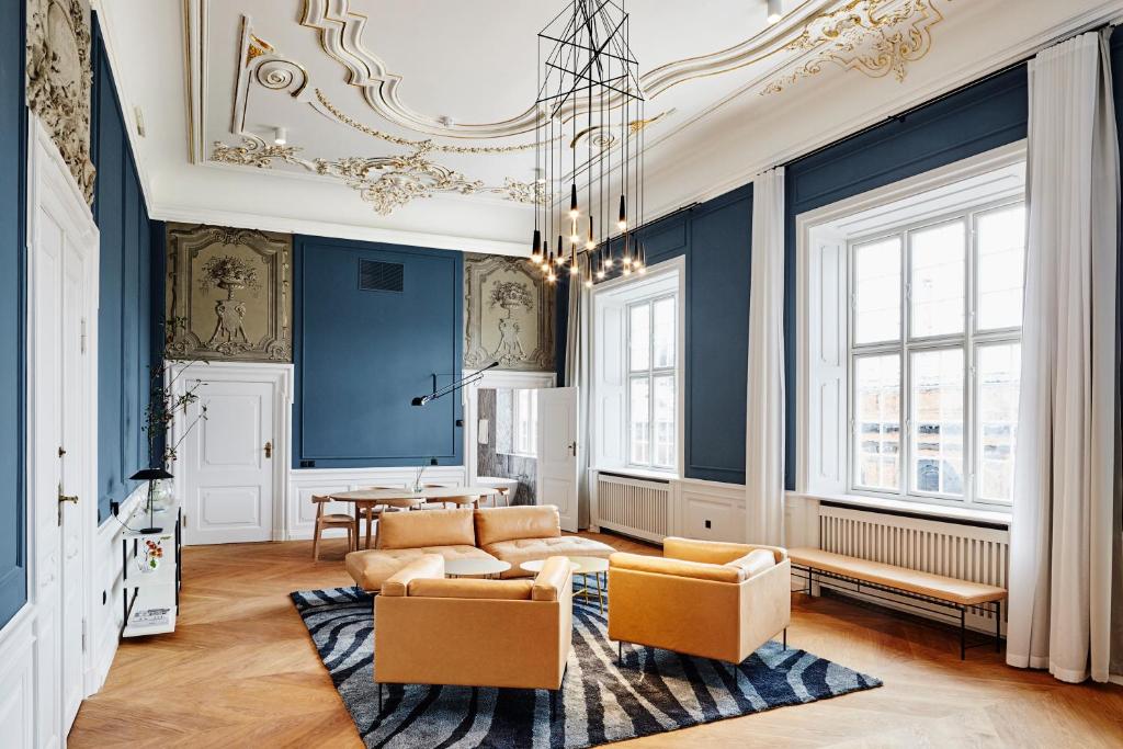 Posezení v ubytování Nobis Hotel Copenhagen, a Member of Design Hotels™