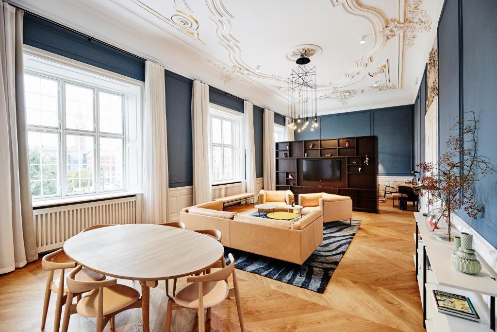 Posezení v ubytování Nobis Hotel Copenhagen, a Member of Design Hotels™