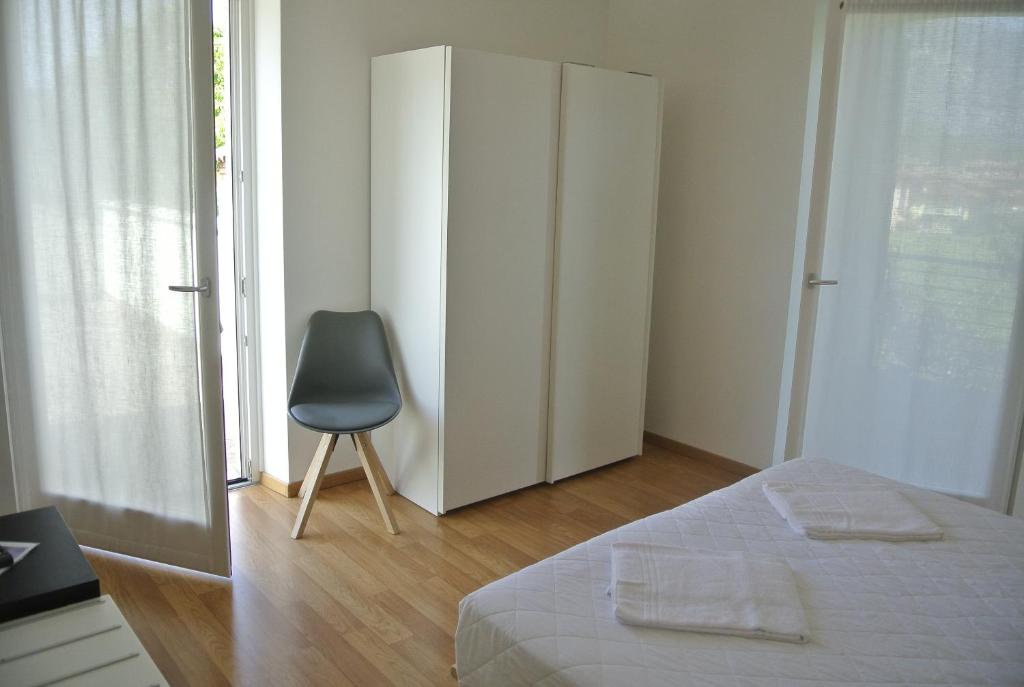 Postel nebo postele na pokoji v ubytování Agritur Stefenelli