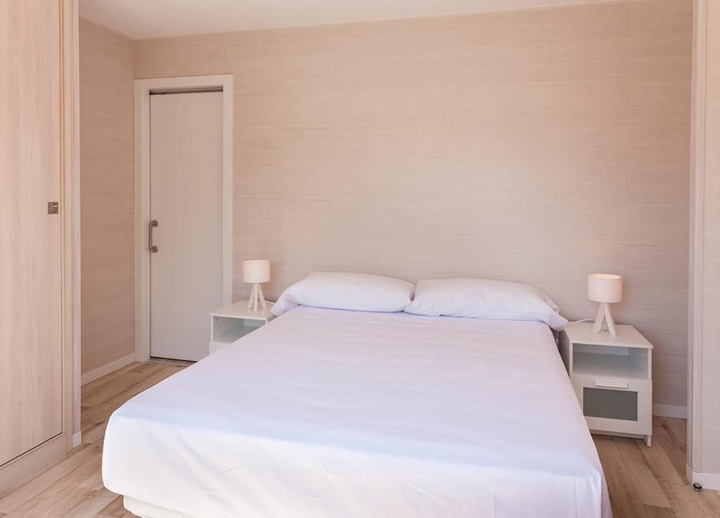 Postel nebo postele na pokoji v ubytování Camping Villasol