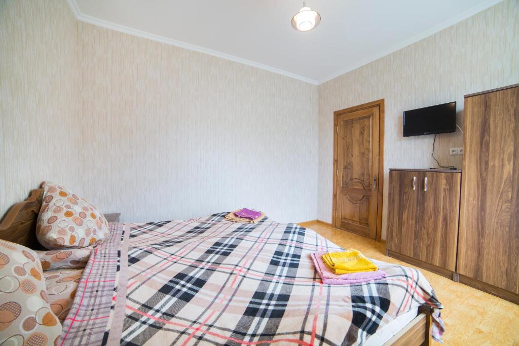 Postel nebo postele na pokoji v ubytování Anastasia Guesthouse