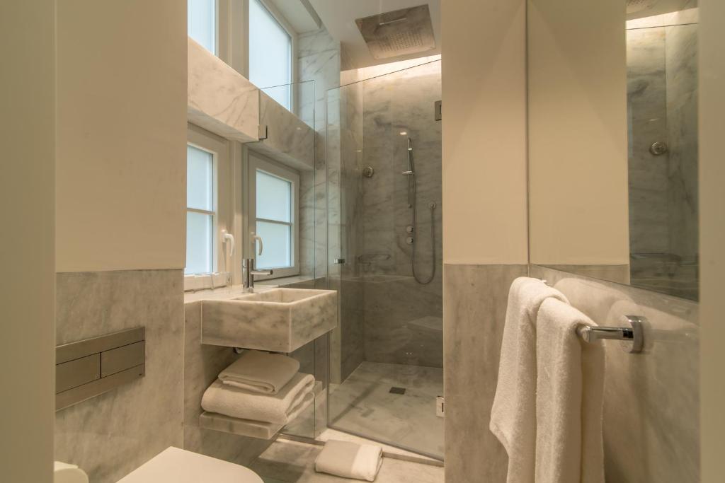 Koupelna v ubytování Hotel da Baixa