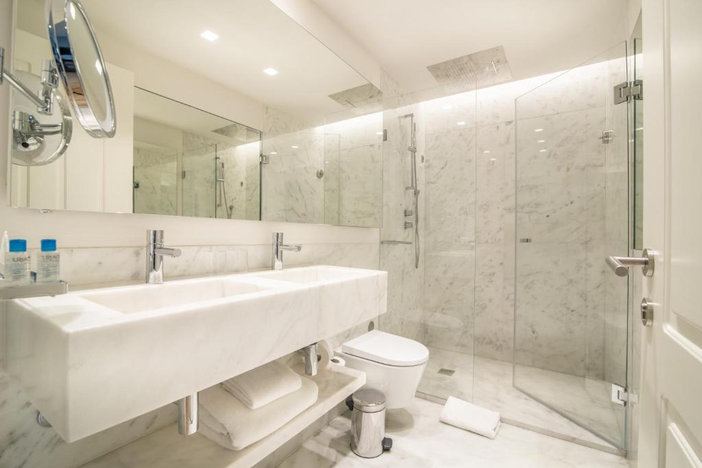 Koupelna v ubytování Hotel da Baixa