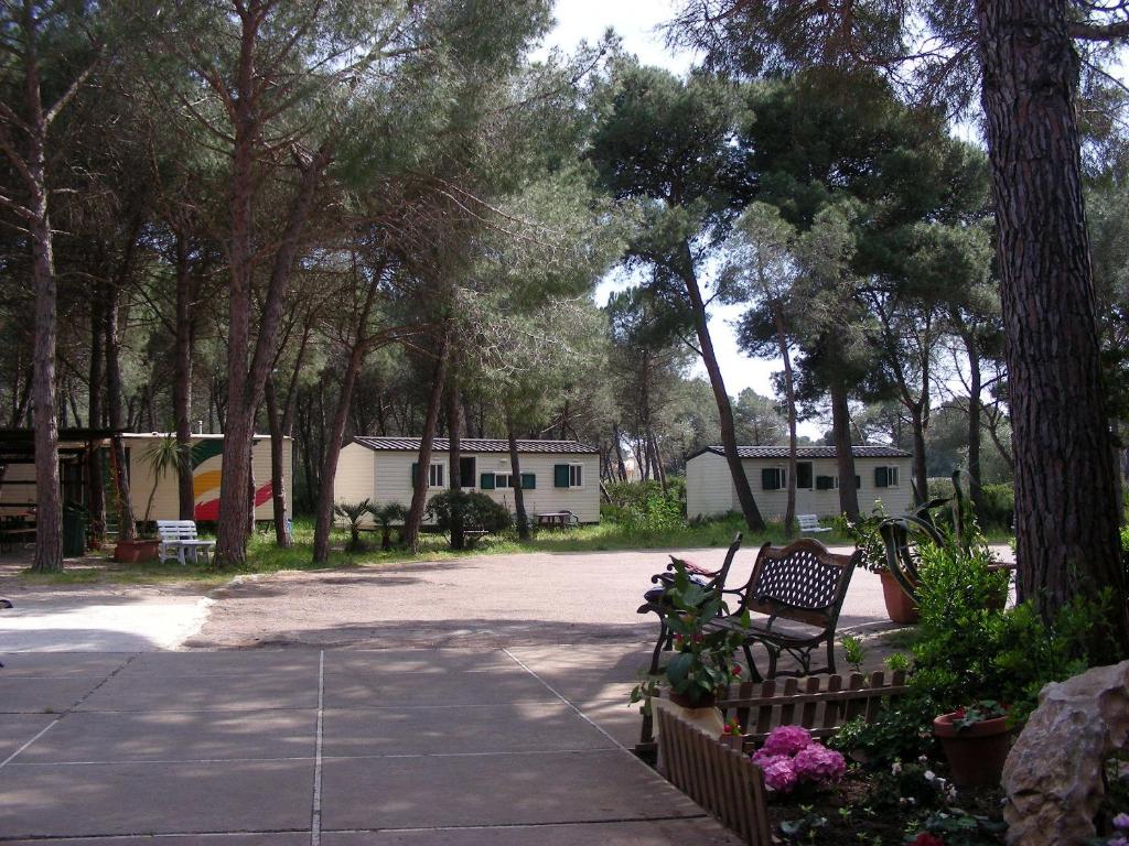 Zahrada ubytování Villaggio Camping Nurral