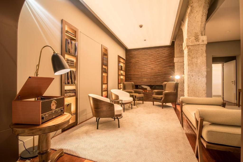 Posezení v ubytování Hotel da Baixa
