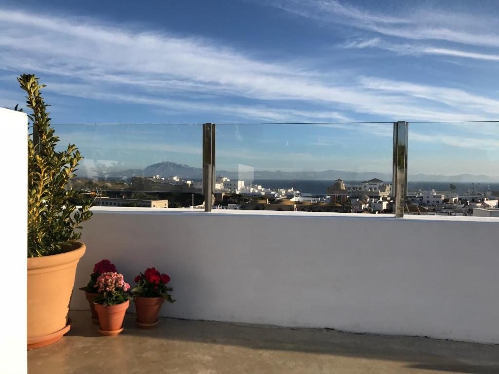Balkón nebo terasa v ubytování Kook Hotel Tarifa