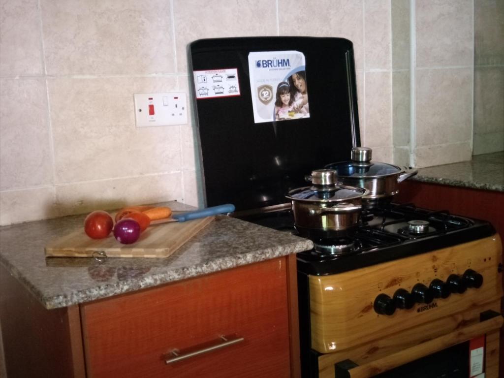 Kuchyň nebo kuchyňský kout v ubytování Annie's House