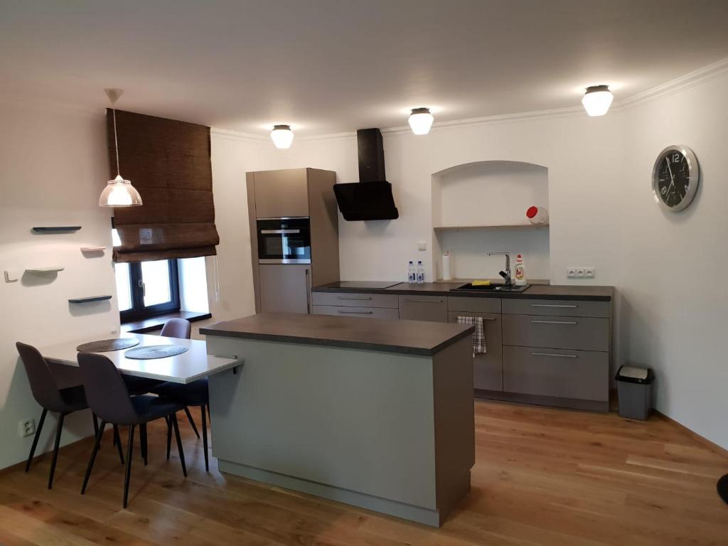 Η κουζίνα ή μικρή κουζίνα στο The Gusto apartmán