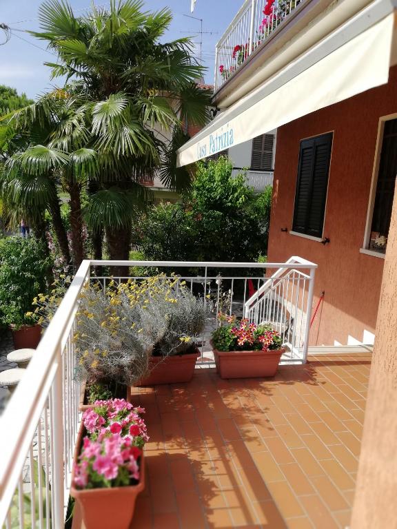 Balkón nebo terasa v ubytování Casapatrizia B&B Sirmione