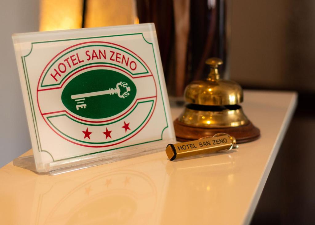 Certifikát, hodnocení, plakát nebo jiný dokument vystavený v ubytování Hotel San Zeno