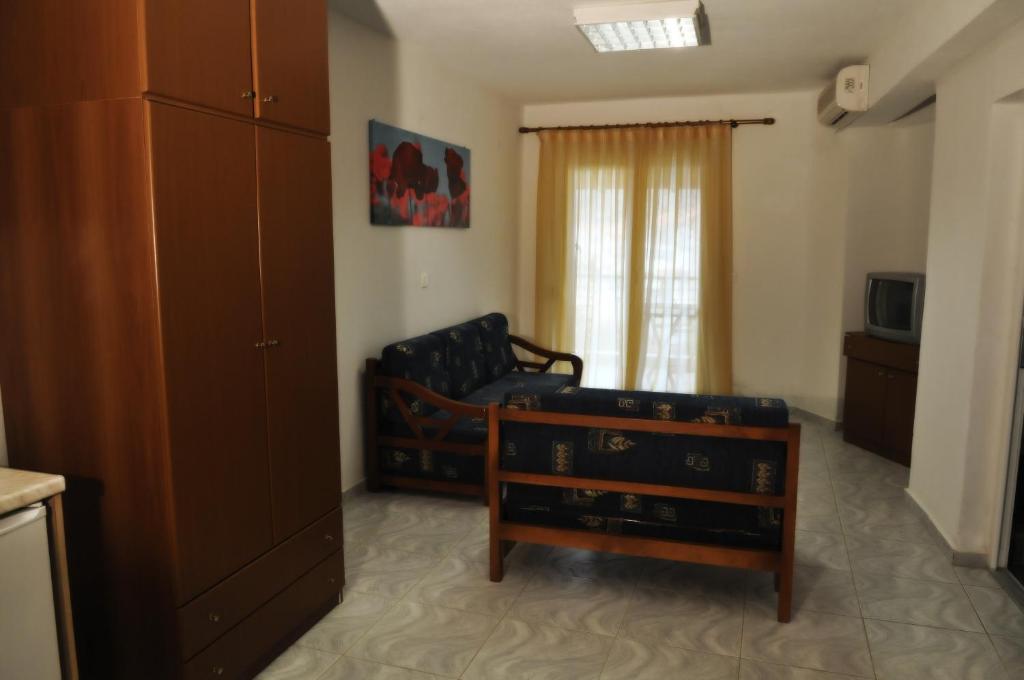 Posezení v ubytování Asterias Hotel