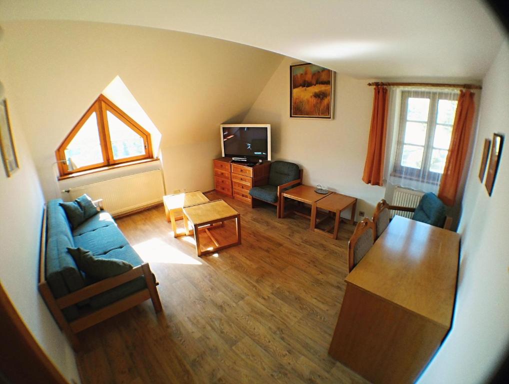 Posezení v ubytování Hotel Gabriela