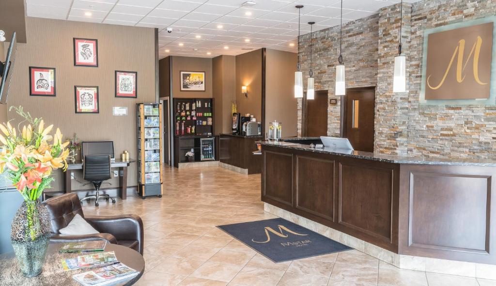 Vstupní hala nebo recepce v ubytování MStar Hotel