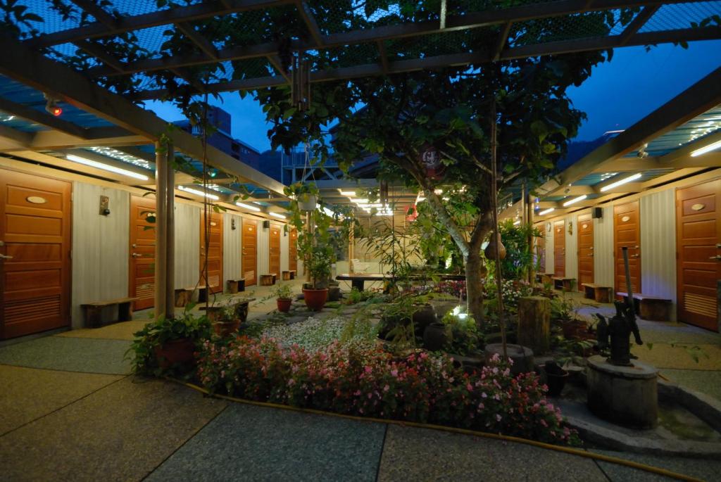 Zahrada ubytování Long Shan Hotel