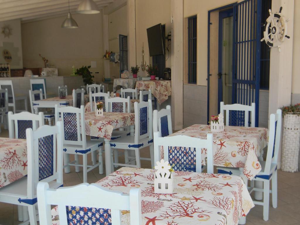Restaurace v ubytování B&B Giorgio La Pira