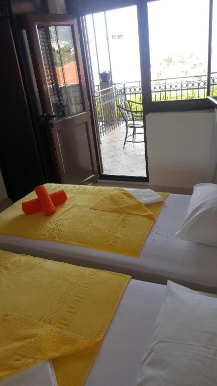 Postel nebo postele na pokoji v ubytování Guest House Ivo Jovanovic