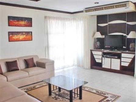 Posezení v ubytování M In Korat Service Apartment