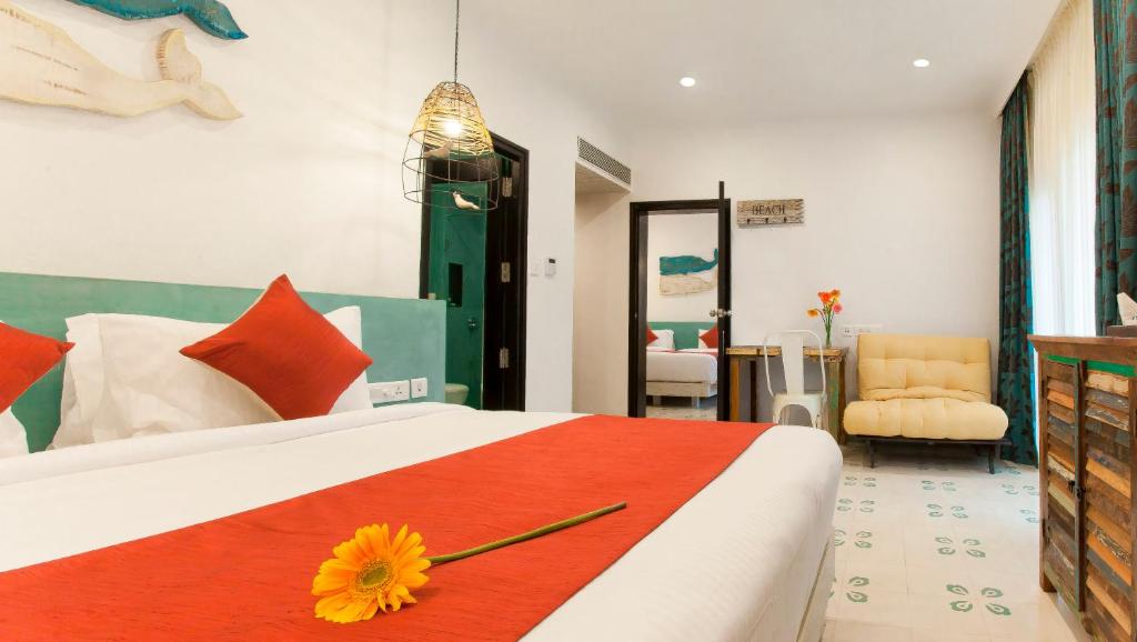 Postel nebo postele na pokoji v ubytování Jasminn Hotel - AM Hotel Kollection