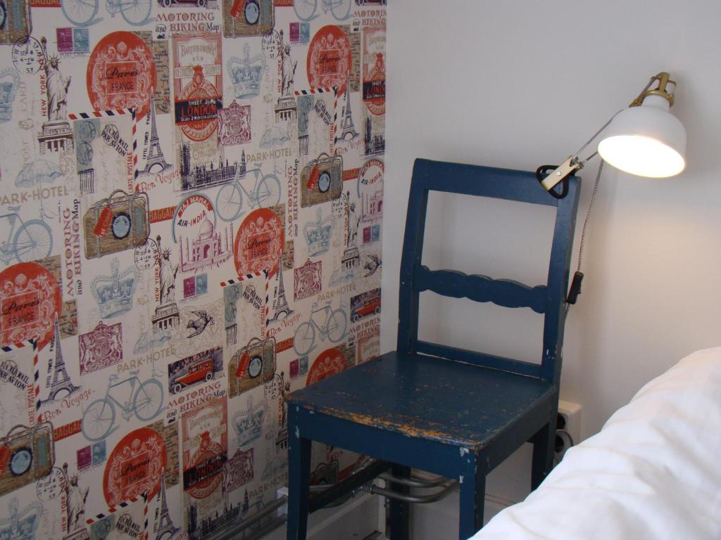 Postel nebo postele na pokoji v ubytování ÖlandsRo B&B