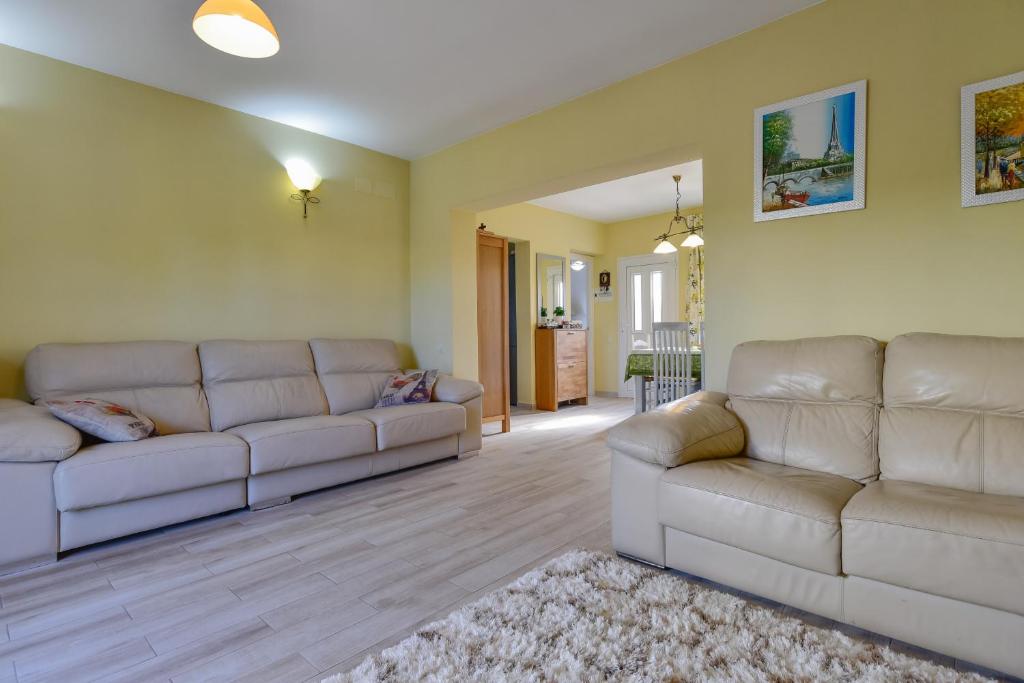 Posezení v ubytování Casa Lusentum